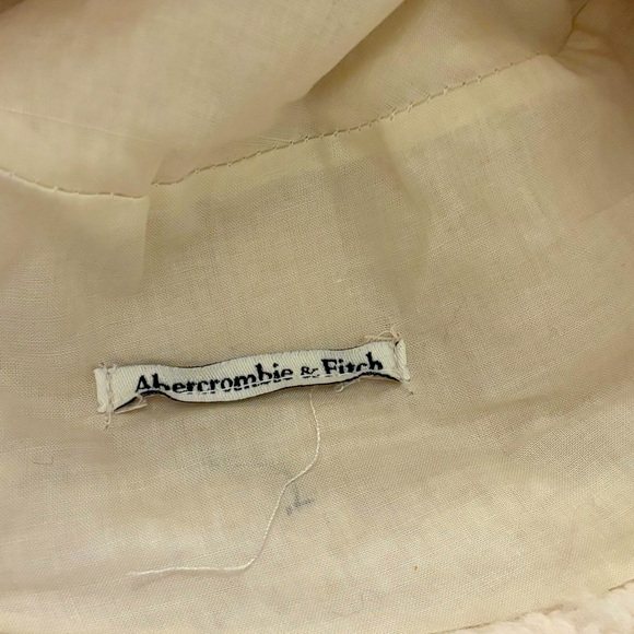 Abercrombie Cream Fleece Bucket Hat - Picture 4 of 4